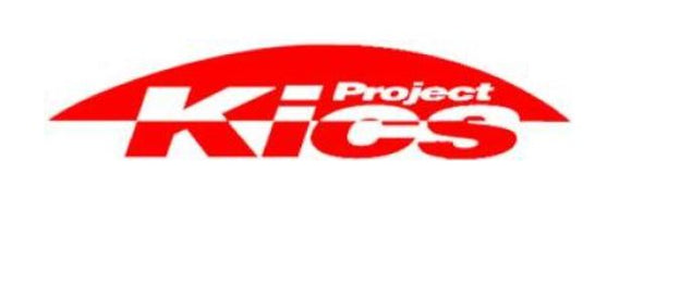 Project Kics R40 Iconix 12x1.50 Black Lug Nut (Black Seat) - 1pc (WZRI1KK)