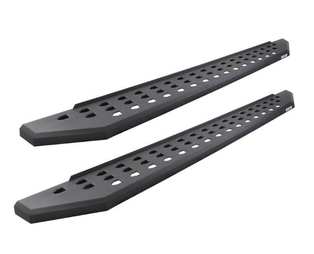 Go Rhino 2022+ Toyota Tundra Crew Max Kit w/RB20 Running Board + Brkts + 4 RB20 Drop () Steps - Tex. Blk (6944368720PC)