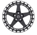 Forgestar F001 17X10 D5 Beadlock 5X114.3 ET50 BS7.5 Gloss Black w/ Machine Lip 78.1