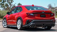 Remark 2022+ Subaru WRX (VB) 4in Axleback Exhaust w/ Stainless Double Wall Tip (RO-TSVB-D4)