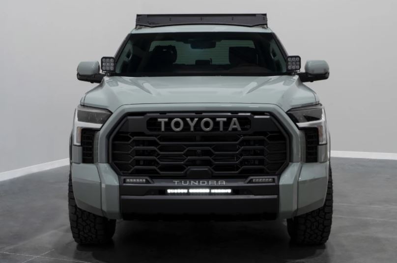 Kit de barra de luces para parachoques Toyota Tundra Stealth 2022 de Diode Dynamics - Combo blanco