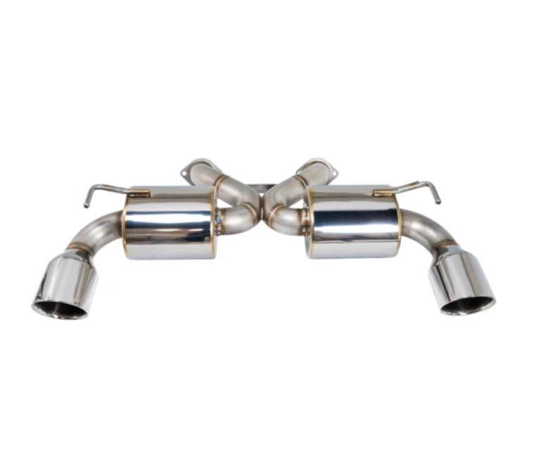 Remark Nissan 370Z (Z34) V2 Axle Back Exhaust w/Stainless Steel Double Wall Tip (RK-A2063N-01)