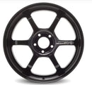 Advan R6 18x9.5" +29 5-114.3 Racing Titanium Black Wheel | YA68J29ETB