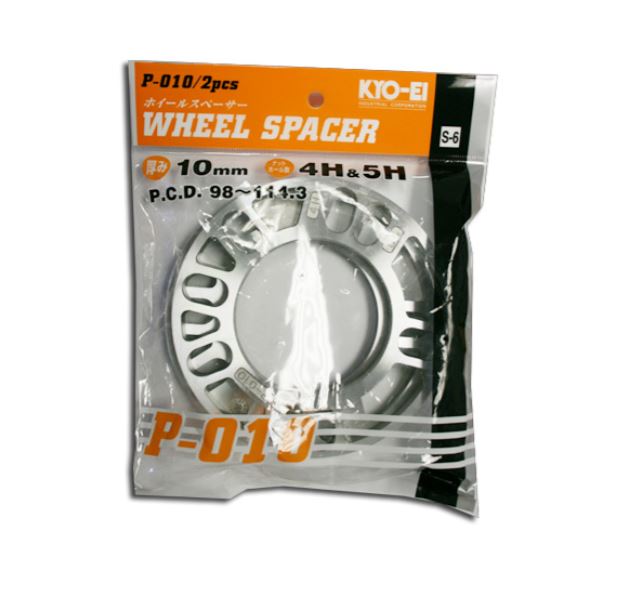 Project Kics 10MM Universal Spacers (2 Pk) (W010UP)