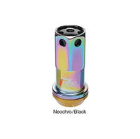 Project Kics 16+4 Neo Chrome Tuercas y cerraduras R40 Iconix - 14X1.25 (tapa negra)
