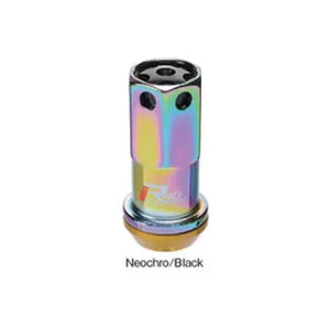 Project Kics 16+4 Neo Chrome Tuercas y cerraduras R40 Iconix - 14X1.25 (tapa negra)