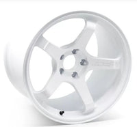 Advan GT Beyond 18X9.0" +38 5-114.3 Racing White Wheel (YAQB8I38EW)