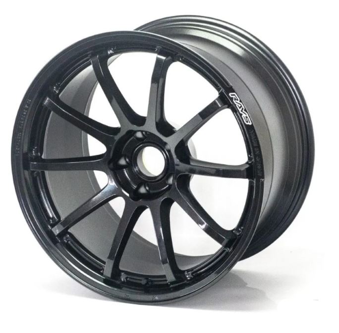 Gram Lights 57NR 18X8.5 +38 5-120 Glass Black Wheel (WGNV38W6NJ)