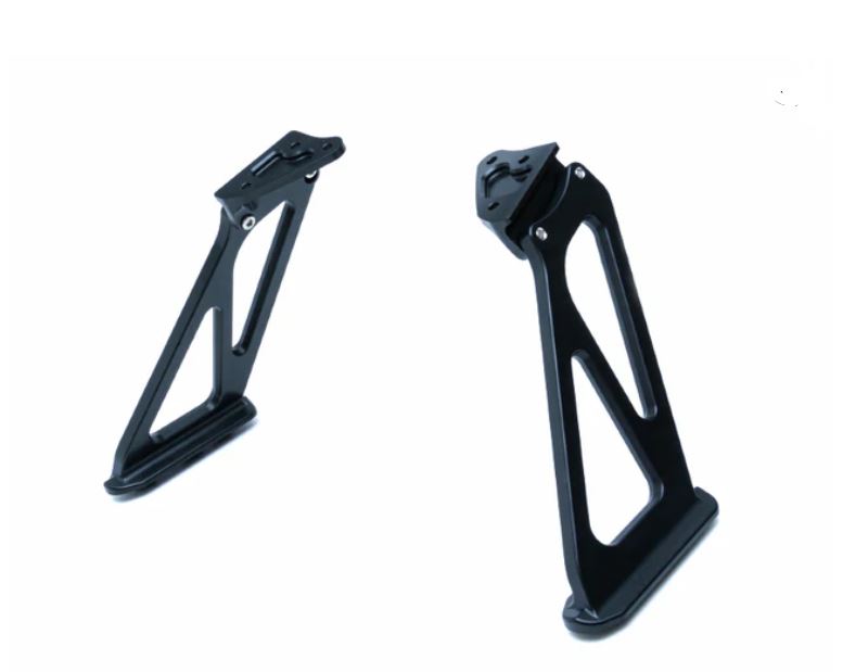 Cusco 23+ Honda Civic Type-R (FL5) Bolt-on/OE Replacement High Position Rear Wing Stay/Bracket Set (3F7 821 A)