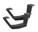 Go Rhino 2022+ Toyota Tundra DC 4dr Kit w/RB20 Running Board + Brkts + 4 RB20 Drop Steps - Tex. Blk (6944358020PC)