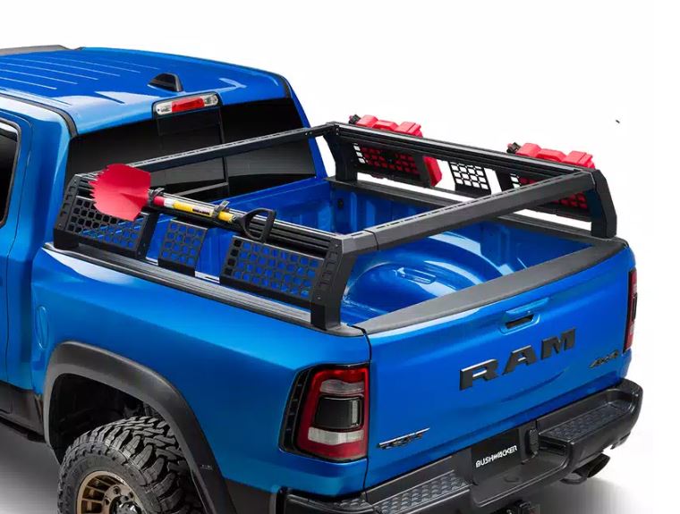 RealTruck 16-24 Toyota Tacoma 5ft. Bed GoRack Overland Truck Rack - Black (9350101)