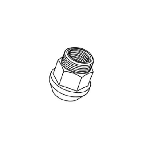 Project Kics 12x1.25 Leggdura Racing Shell Type Core Nut Replacement (Single) (ZLN3B)
