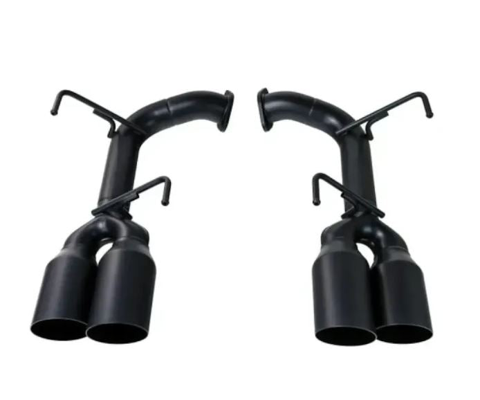 Remark 15-22 Subaru WRX STi VA Axle Back Exhaust Stainless Steel Single Wall Tip 4in Cerakote Black (RO-TSVA-S4B)