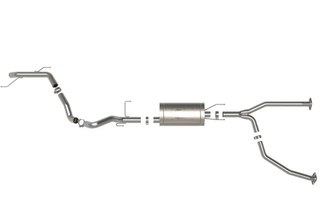 aFe 23-24 Toyota Sequoia V6 3.4L Vulcan Series 2-1/2in to 3in 304 SS Cat-Back Exhaust System (49-36069)
