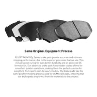 R1 1999-2014 Acura TSX Front R1 Optimum OE Pads & Hardware Kit
