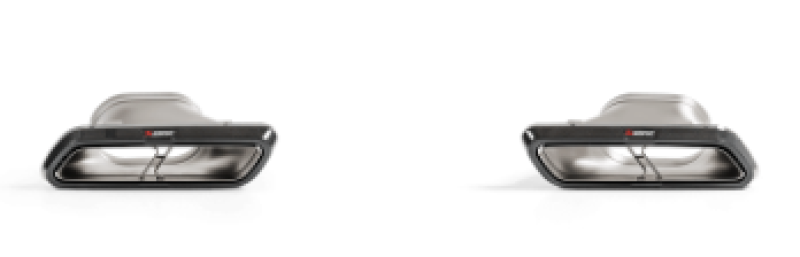 Akrapovic Evolution Tail Pipe Set for Mercedes-Benz E63 (W213) 2018 High Gloss Carbon