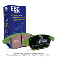 EBC 12 Acura ILX 1.5 Hybrid Greenstuff Front Brake Pads