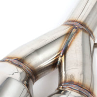 BLOX Racing 2022+ WRX Muffler Delete / Axle Back with 4-Inch Polished Tips