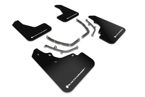Rally Armor 19-25 Mazda3 Hatchback Black UR Mud Flap w/White Logo