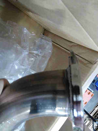 Slightly Bent HKS Legamax Premium Cat-Back Exhaust - 2017+ Honda Civic Hatchback | 31021-AH004