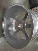 Enkei Kojin 18x9.5 15mm Offset 5x114.3 Bolt Pattern 72.6mm Bore Dia Matte Silver Wheel (539-895-6538GM) — Scratch & Dent