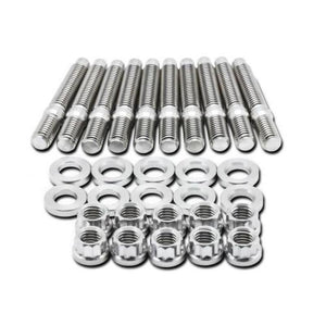 BLOX Racing M8x1.25x45mm 8-Piece Set - High-Performance Automotive Bolts