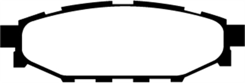 EBC 22+ WRX Redstuff Ceramic Low Dust Rear Brake Pads – Part Number DP31584C
