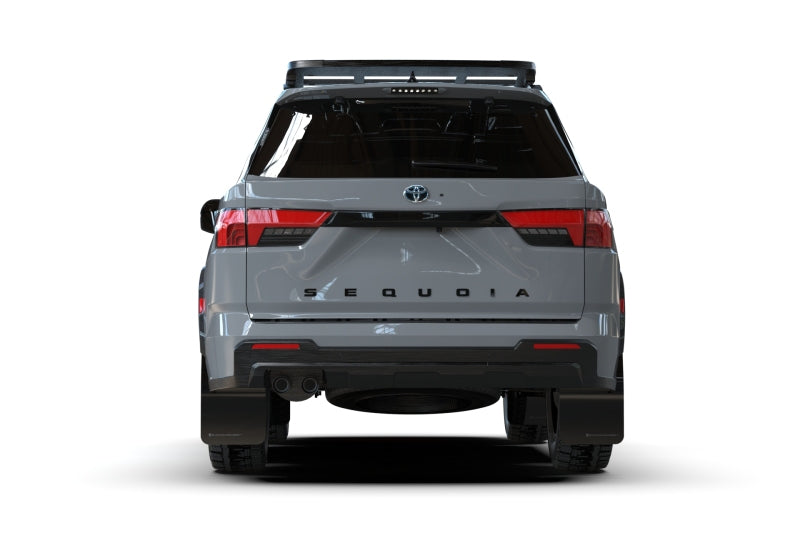 Rally Armor 23-24 Toyota Sequoia Black UR Mud Flap w/ Metallic Black Logo (MF88-UR-BLK-MBK)