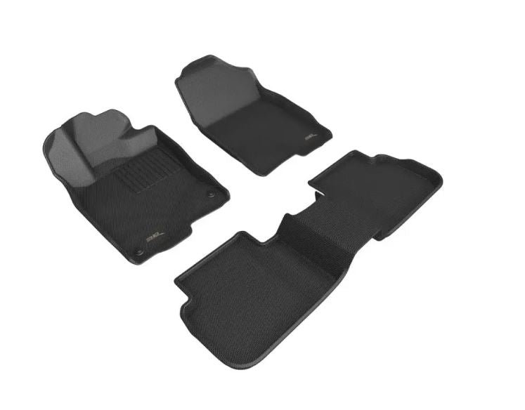3D MAXpider 2022 Honda Civic Kagu 1st & 2nd - Black (No Rear USB Port) (L1HD12001509)