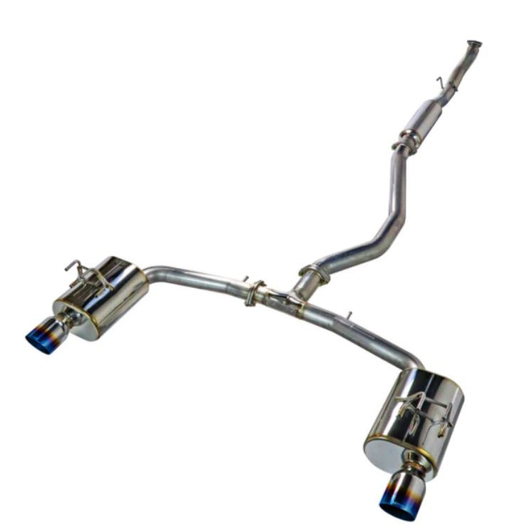 Remark 22+ Acura Integra (DE4)/Honda Civic Si Catback Exhaust - Burnt Stainless Steel Tip (RK-C2076H-08TM)