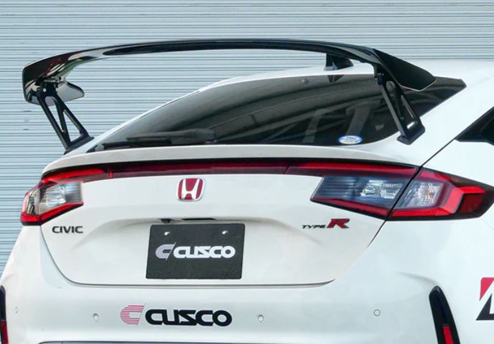 Cusco 23+ Honda Civic Type-R (FL5) Bolt-on/OE Replacement High Position Rear Wing Stay/Bracket Set (3F7 821 A)