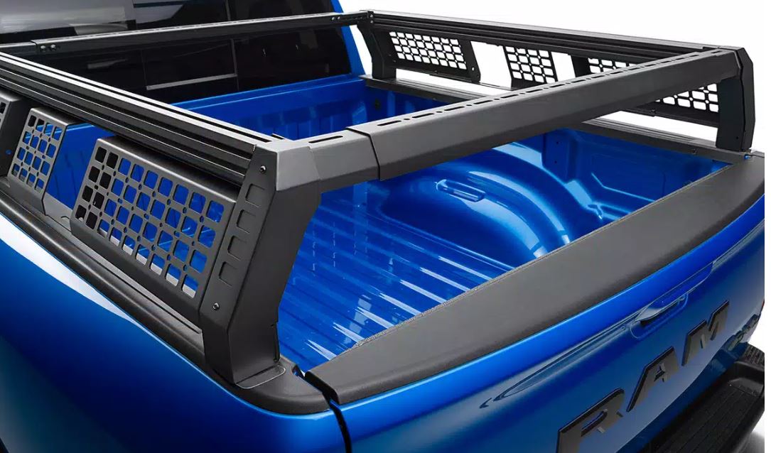 RealTruck 16-24 Toyota Tacoma 5ft. Bed GoRack Overland Truck Rack - Black (9350101)