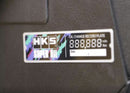 HKS OIL CHANGE RECORD PLATE | 51007-AK398
