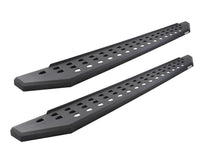 Go Rhino 2022+ Toyota Tundra DC 4dr Kit w/RB20 Running Board + Brkts + 4 RB20 Drop Steps - Tex. Blk (6944358020PC)