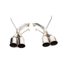 BLOX Racing 2022+ WRX Muffler Delete / Axle Back with 4-Inch Polished Tips