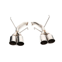 BLOX Racing 2022+ WRX Muffler Delete / Axle Back with 4-Inch Polished Tips