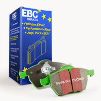 EBC Greenstuff 2000 Series Sport Rear Brake Pads for Subaru Outback and Legacy (Part Number: ebcDP22257)