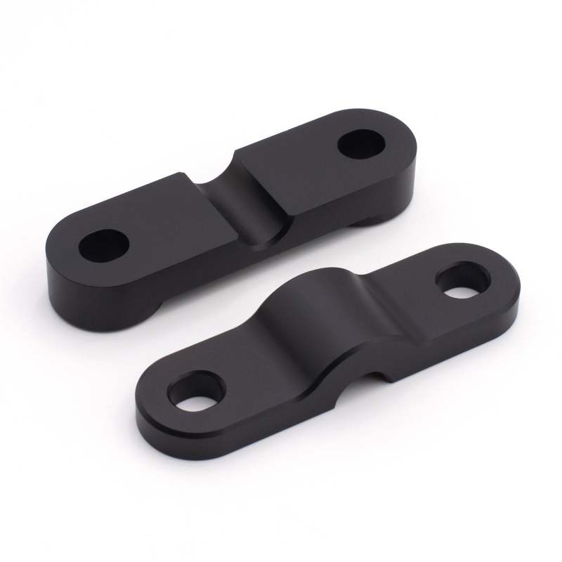 BLOX Racing 2-Piece Solid Shifter Bushing Kit for Honda Civic and Integra - Black