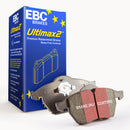 EBC Ultimax Rear Brake Pads for Subaru Legacy and Outback 2015-2016 - OEM Replacement Part No. D1808