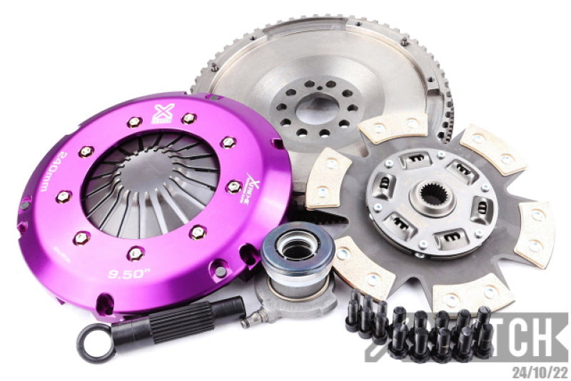 XClutch 05-07 Volvo S40 T5 2.5L Stage 2R Extra HD Sprung Ceramic Clutch Kit (XKFD24637-1R)