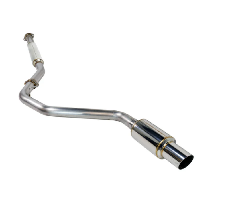 Remark 22+ Subaru WRX (VB) R1 Spec Single-Exit Stainless Catback Exhaust (Resonated) (RK-C1076S-03C)