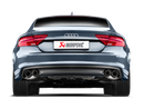Akrapovic Evolution Line Titanium Cat Back Exhaust System for 2013-2017 Audi S6 and S7 Models
