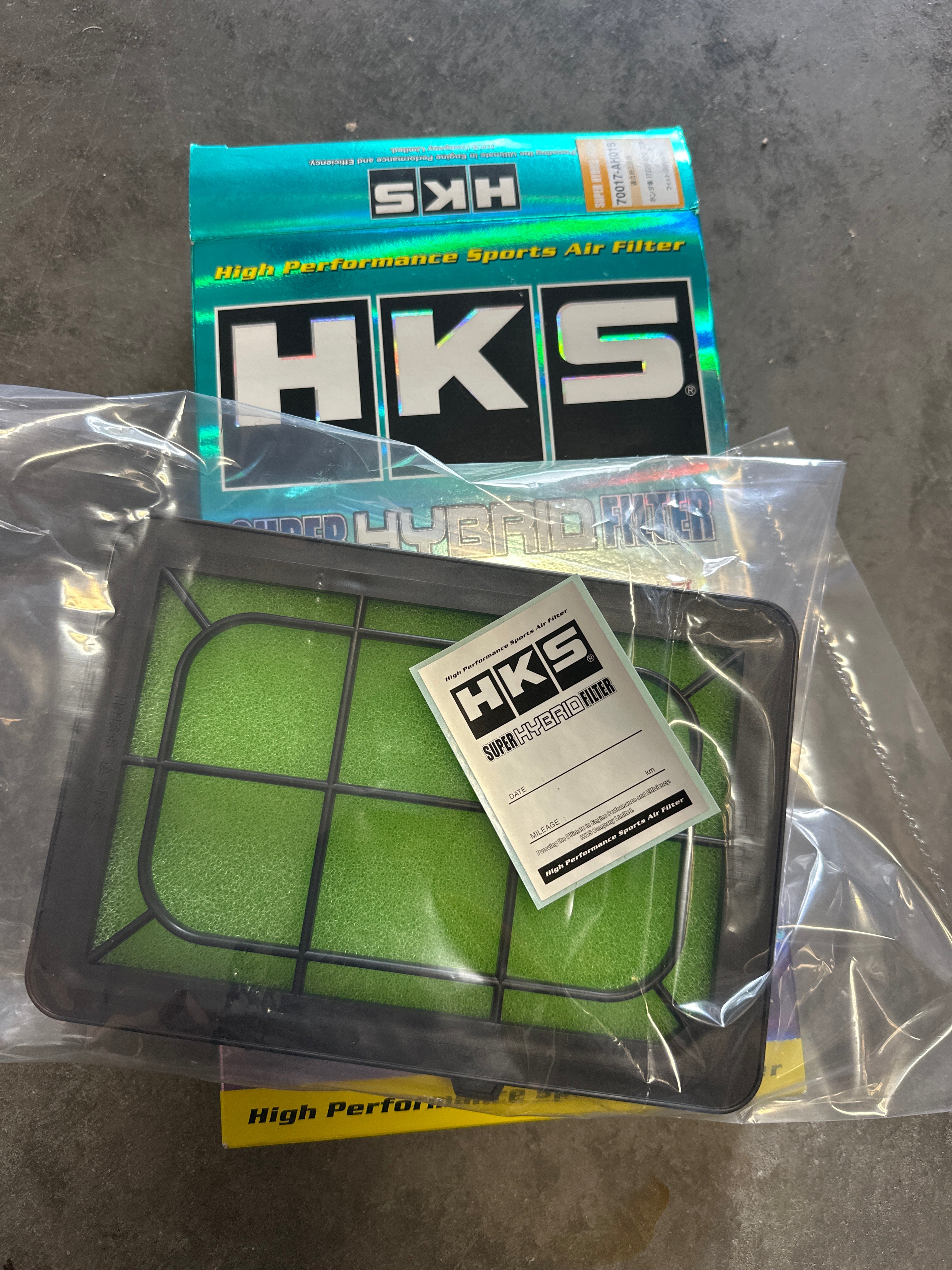 HKS Super Hybrid Filter 17220-5R0-008 replacement | Honda Fit GK5 15-20 | 70017-AH016