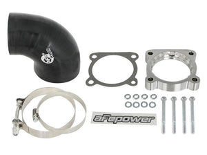 aFe Silver Bullet Throttle Body Spacers TBS 10-16 Nissan Patrol (Y62) V8-5.6L (320hp) (46-36003)
