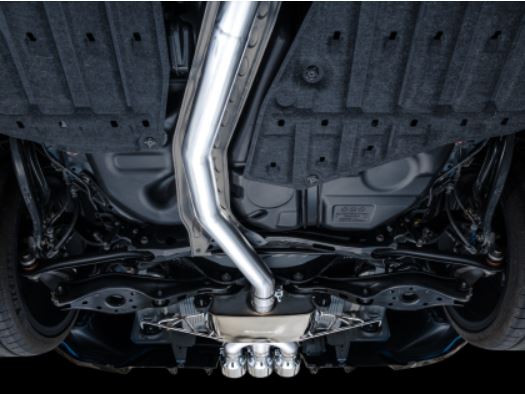 AWE Tuning 2023 Honda Civic Type R FL5 Touring Edition Exhaust w/ Triple Chrome Silver Tips (3015-52287)