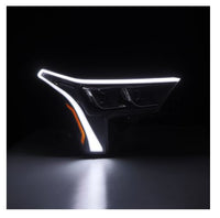 AlphaRex 22-25 Toyota Tundra LUXX-Series Proj. Headlights Black (Req. Converter 810029 OR 810030) (880874)
