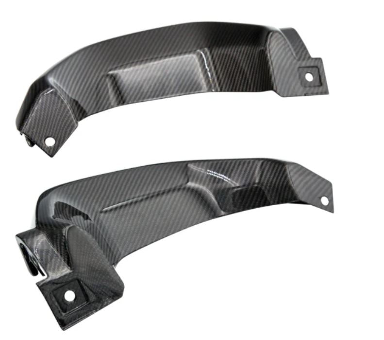 Remark 2022+ Subaru WRX Carbon Fiber Exhaust Finisher - Gloss Finish (RMK-05-EC01S-02)
