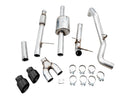 AWE Tuning 4th Gen GM 1500 5.3L 0FG Cat-Back Dual Side Exit (Flat Bumper) - Diamond Tips