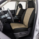 Covercraft 17-24 Nissan Armada Endura PrecisionFit Custom Front Row Seat Covers - Tan/Black (GTN677ABENTB)