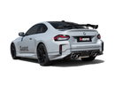 Akrapovic BMW M2 Coupe G87 Rear Wing with Chopped Carbon Fiber - Adjustable Aerofoil for Enhanced Downforce
